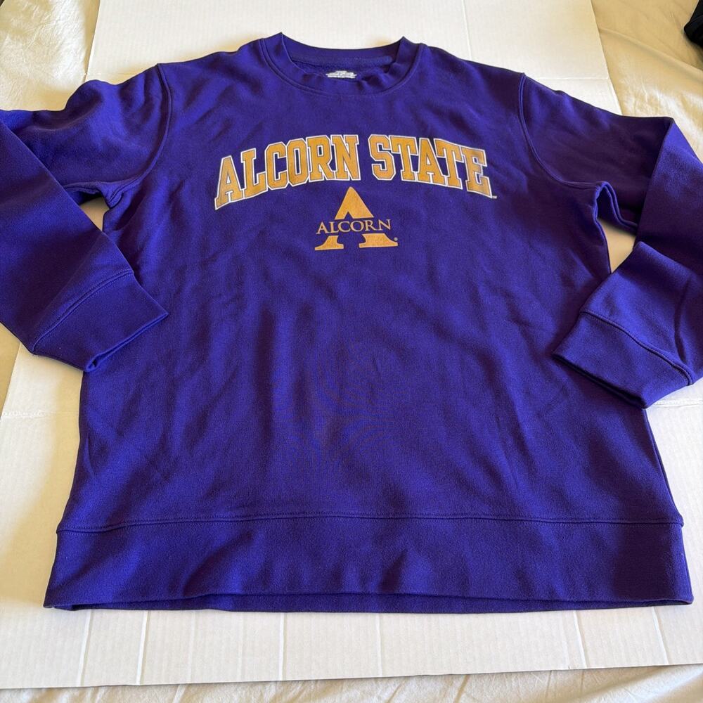 Alcorn State University Men’s Large Sweatshirt Purple